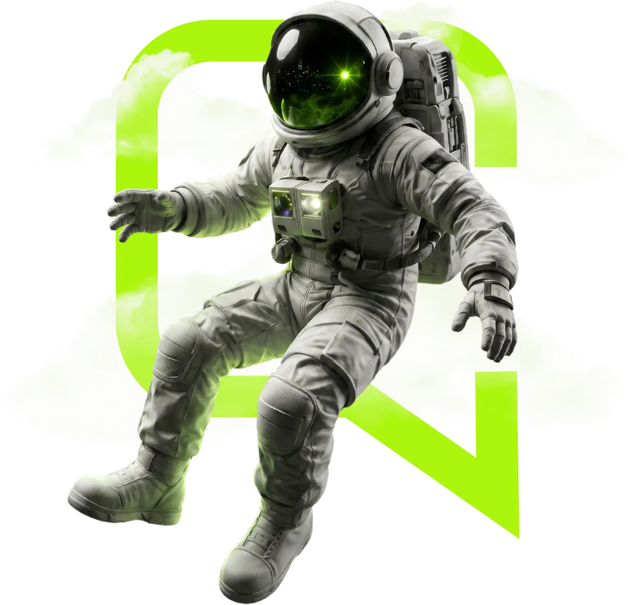 Rotha Astro floating above the logo